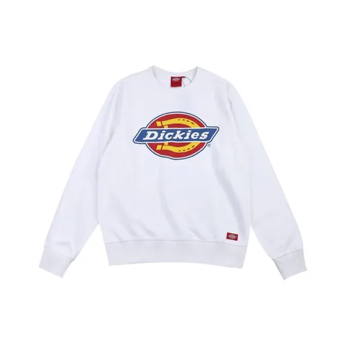 Dickies Sweatshirt Fall Unisex White