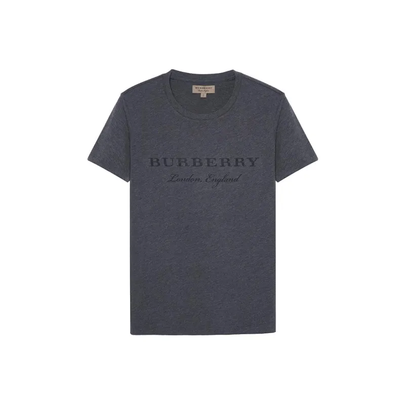 Burberry Regular T Shirt Men's Medium Gray-0