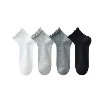 Temooues Ankle Socks Women's Combo Set