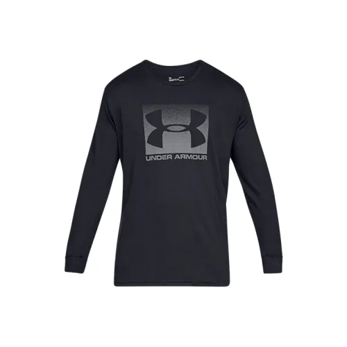 Under Armour Long Sleeved T Shirt Men's Black