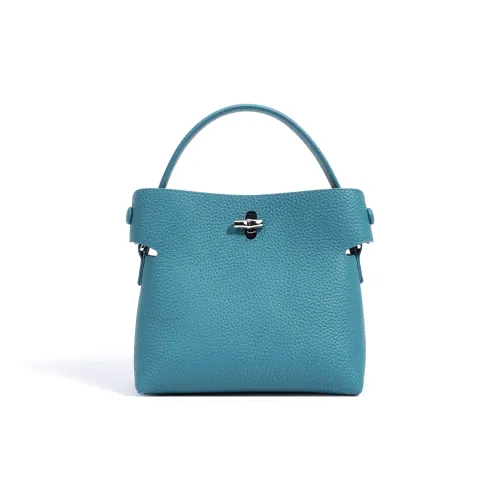 COURONNE Cow Leather Crossbody Bag, Bucket Bag, Handbag Regular Women's Multicolor