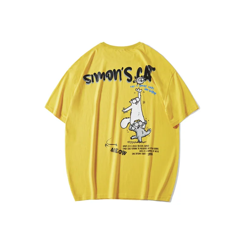 EPTISON XIMENGDEMAO Straight T-Shirt Unisex-7