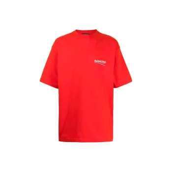 Balenciaga T Shirts Men Red