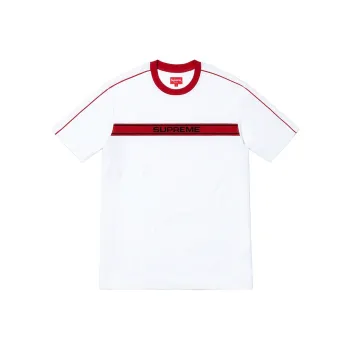 Supreme Chest Stripe Logo S/S Top
