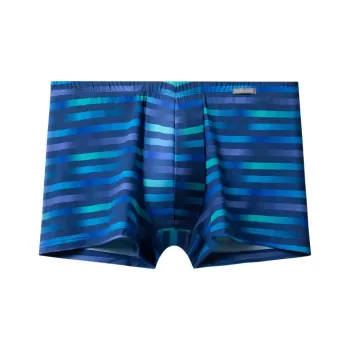 Shuya Underpants Men's 1 Pack Blue Purple