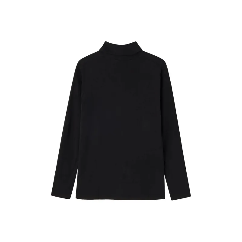 DESCENTE GOLF Shirt Men's Black-1
