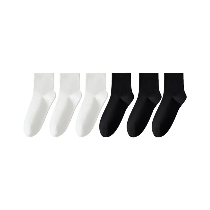 Lan Miao Mid Calf Socks Women's 6 Pack-9