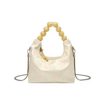 DAPHNE Fabric Handbag Women's Ecru