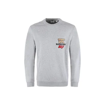 Burberry Sweatshirts Men Gray