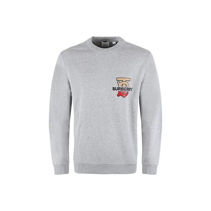 Burberry Sweatshirts Men Gray-0
