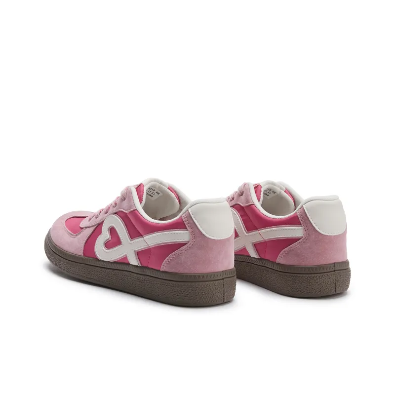 Hotwind Heartbeat Early Spring Collection Anti Slip Wear Resistant Low Top Skateboard Shoes Women's-3