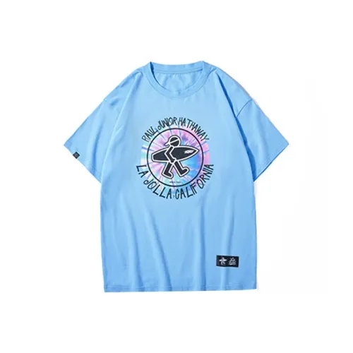 PJ's Vigor Straight T-Shirt Unisex Blue