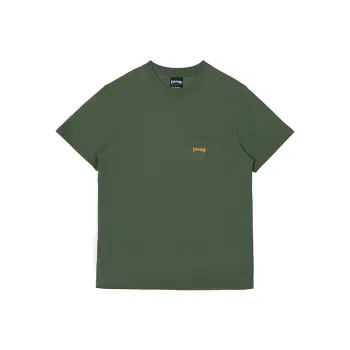 Thrasher Crew Neck Fitted Straight Short-Sleeved T-Shirt Japan Version Unisex Army Green