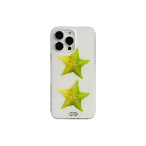Wei Xin Acrylic Material Two Pieces Of Starfruit Phone Cases Compatible With IPhone 16/15 Pro Max/Apple 13/14 Pro/Max