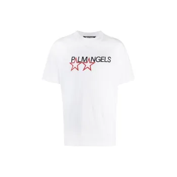 PALM ANGELS Racing Stars T shirt