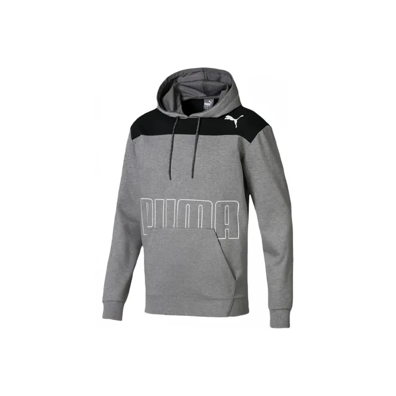 PUMA Sweatshirts Men Gray-0