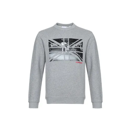 Burberry Sweatshirts Men Light Heather Gray