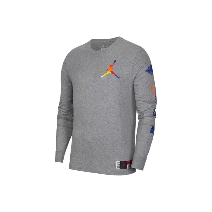 Jordan Sweatshirts Men Carbon Gray-0