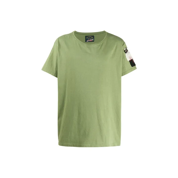 GREG LAUREN T Shirts Men Green-0