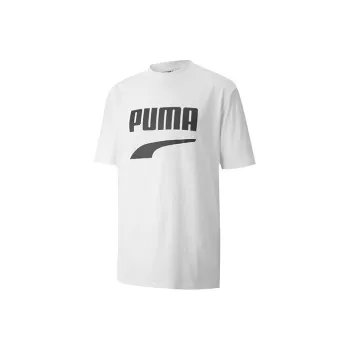 PUMA PRINTING CASUAL T-Shirts Men White