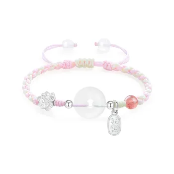 Love Link Chalcedony Bracelets Unisex