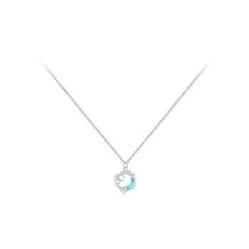 FBRUE 999 Fine Silver Necklaces Women's