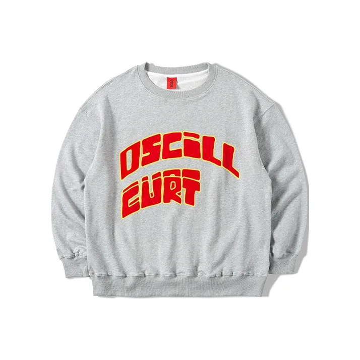 OSCill Crew Neck Loose Fit Regular Sweatshirt Unisex-0