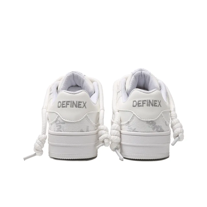 DEFINEX Coverage Slip Resistant Water Resistant Wear Resistant Height Increasing Low Top Skateboard Shoes Unisex-4