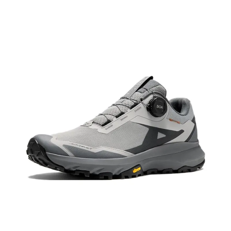 KAILAS Brackets Anti Slip And Wear Resistant Coverage Low Top Trekking Shoes Men's Gray-1