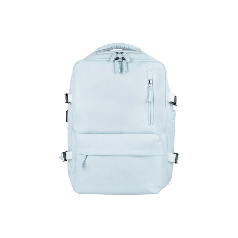 SUN EARTH &U Nylon Fabric Backpack Regular Unisex Multicolor-3