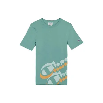 Champion Straight T-Shirt US Version Unisex Mint Green