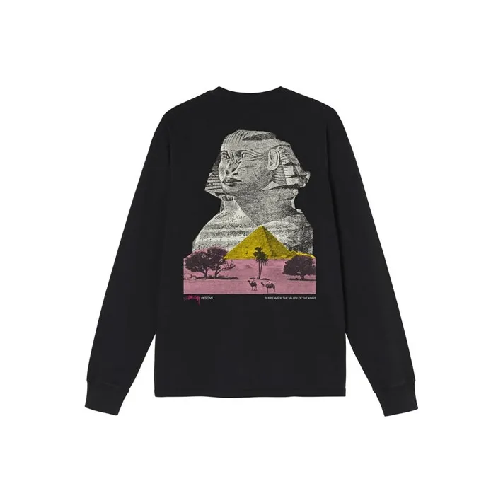 Stussy Sphinx Pigment Dyed Long Sleeve Tee-8