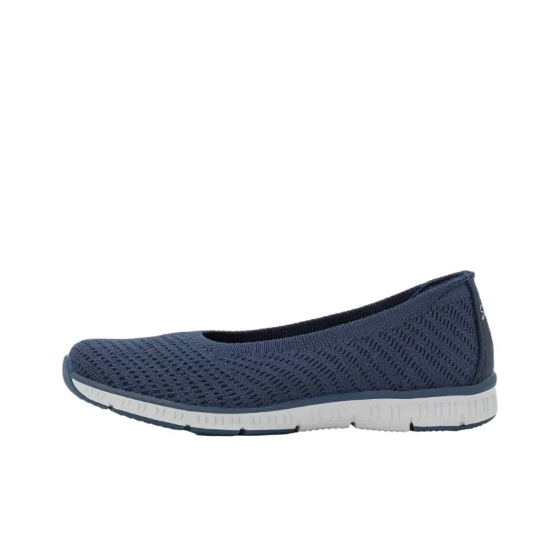 Skechers Be Cool Anti Slip Wear Resistant Low Top Casual Shoes Women's Dark Blue-0