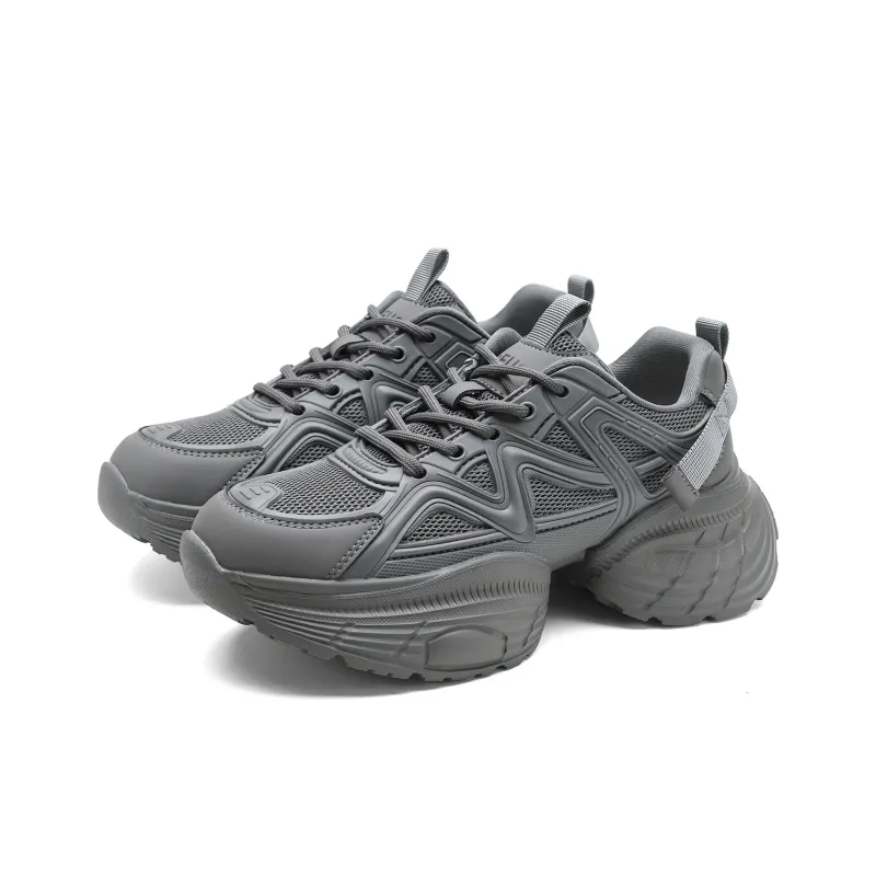 D FUSE SCANDINAVIA Anti Slip And Wear Resistant Lightweight Low Top Chunky Sneakers Women's-0
