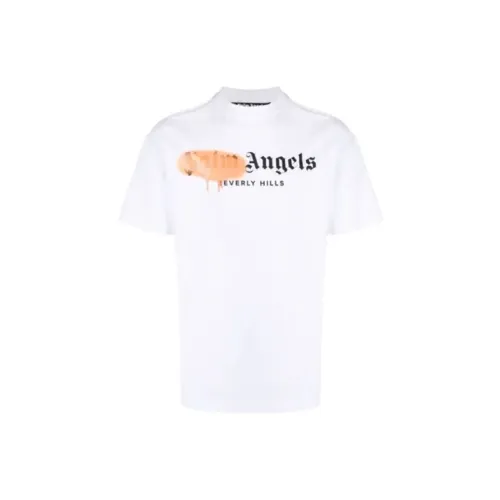 PALM ANGELS Beverly Hills Sprayed Logo T shirt