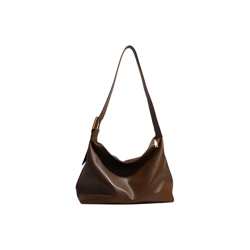 Carksky PU Shoulder Bag Regular Women's Black/Licorice/Gray-1