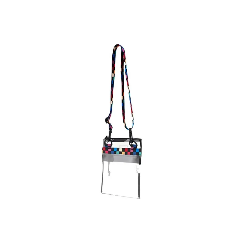 Vans PVC Crossbody Bag, Shoulder Bag Regular Unisex Transparent-2