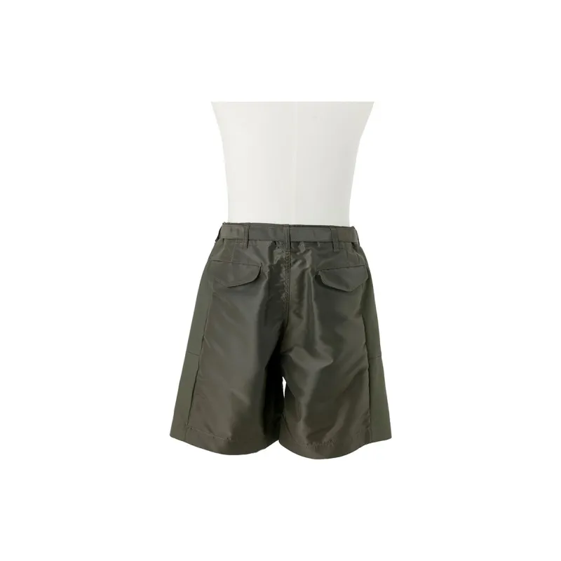 Sacai SS25 Casual Shorts Men Khaki-1