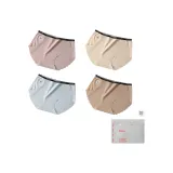 A Set-Wave Milk Skins Pants-Pink+Skin+Coffee+Blue