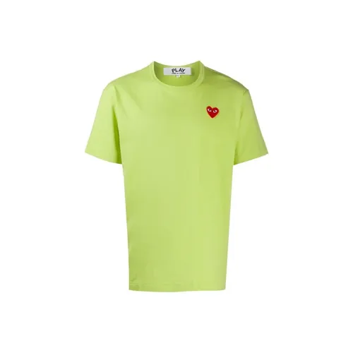 CDG Play T Shirts Men Green
