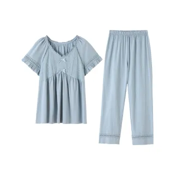 MADALLO Pajama Set Women's Sky Blue