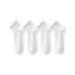 [4 Pack/No Wire Mesh]4 Pair White