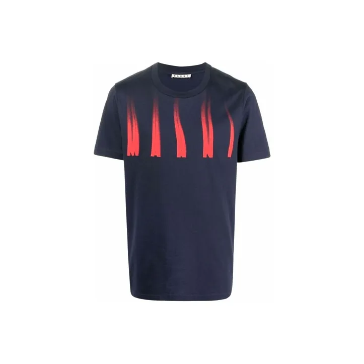 MARNI T-Shirts Men Blue-0