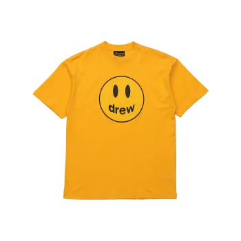 Drew House Smiley Collection T Shirts Unisex Yellow