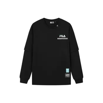 FILA x MIHARA YASUHIRO/, T Shirt Men's Jet Black