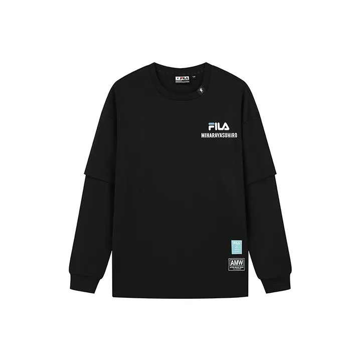 FILA x MIHARA YASUHIRO/, T Shirt Men's Jet Black-0