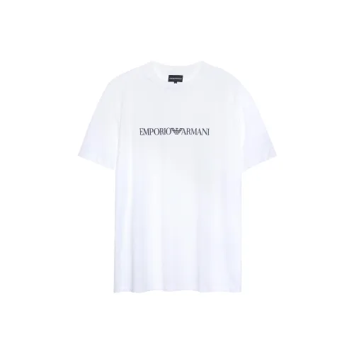 EMPORIO Y3H170 armani Logo Printed Crewneck T Shirt