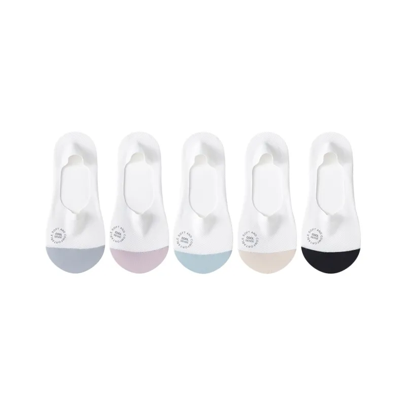 Caramella No Show Socks Women's 5 Pack-8