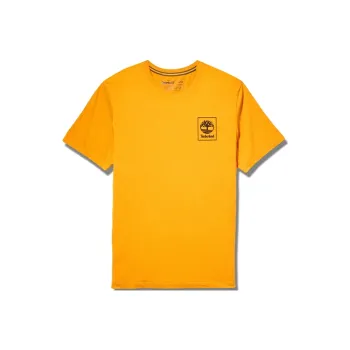 Timberland T-Shirts Men Orange