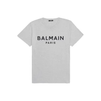 BALMAIN T-Shirts Men Gray